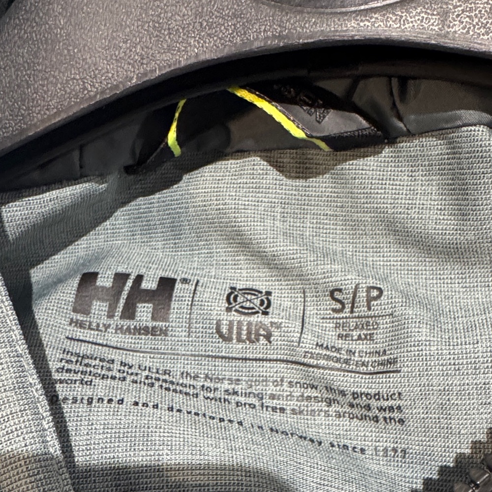 Helly Hansen Garibaldi Gray Jacket with Orange Ac… - image 3